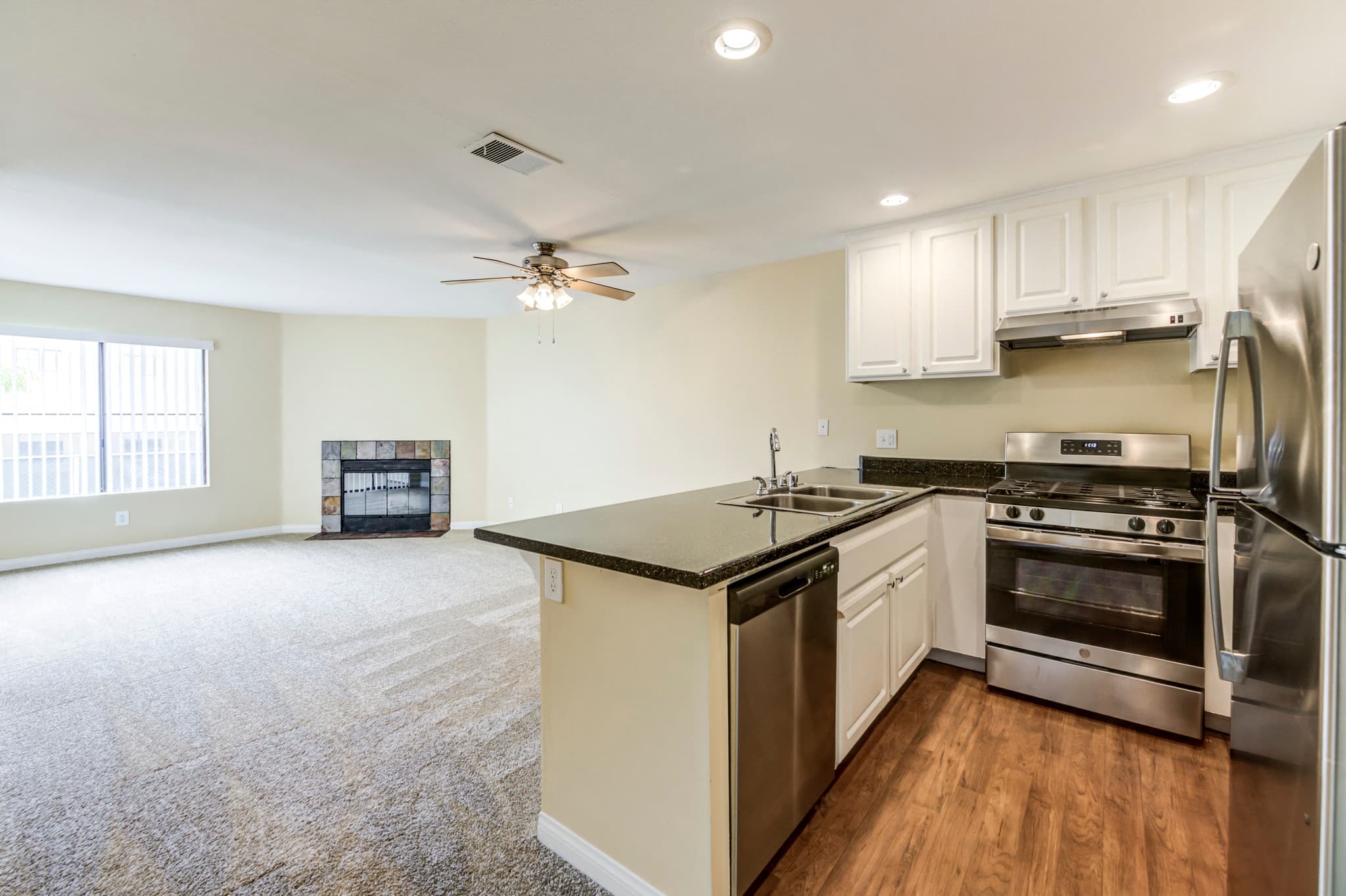 Empty Unit Living Space